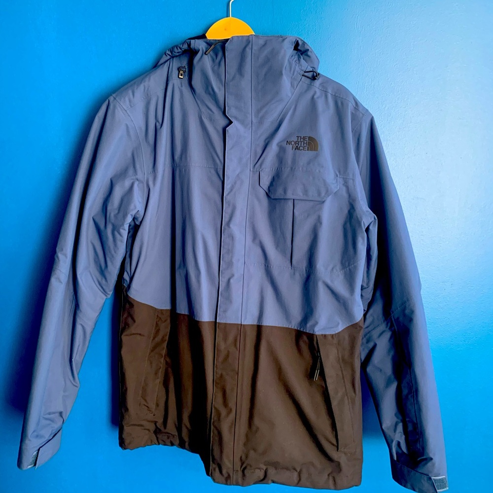 The North Face Blue and Black Jacket